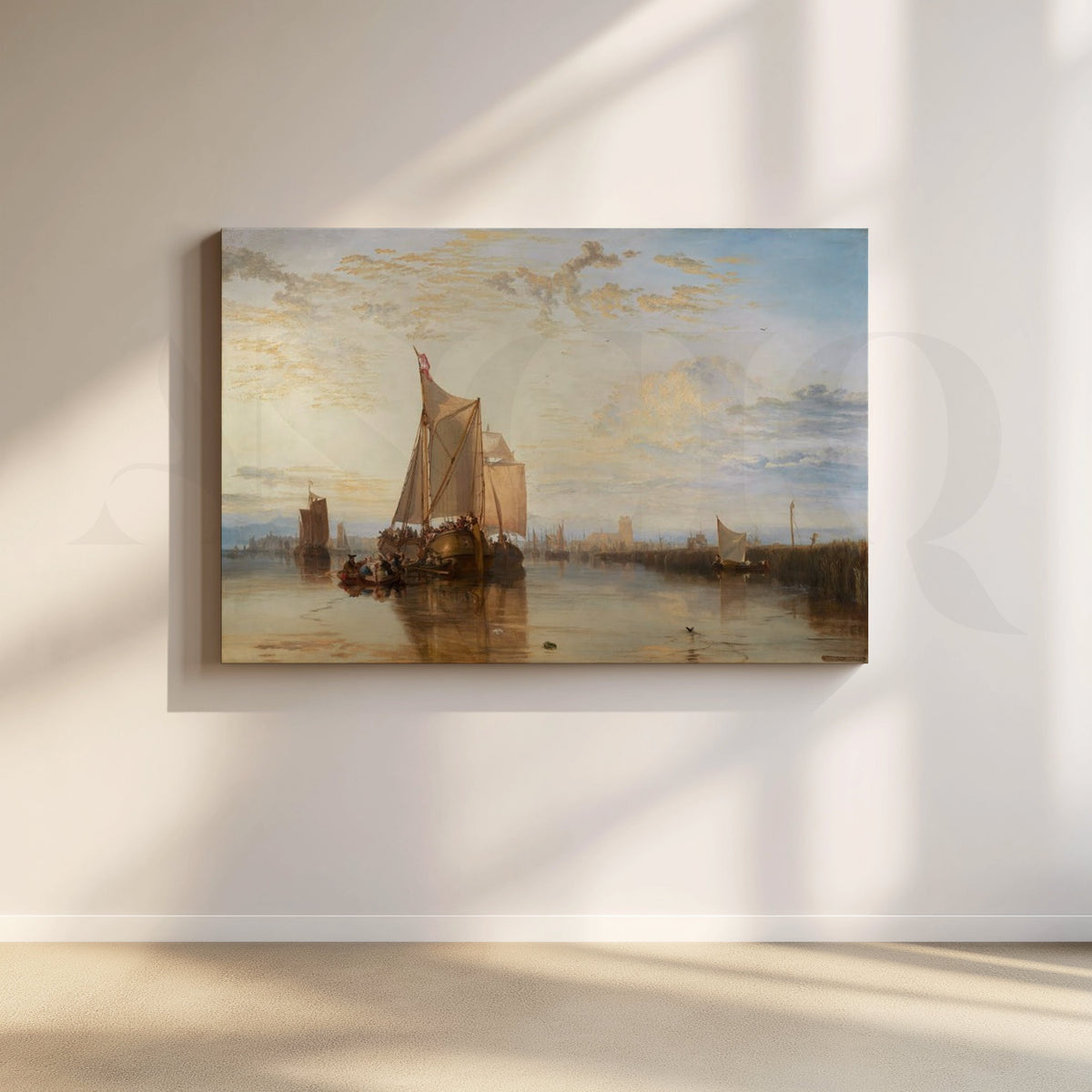 Evening Sail Canvas Artwork – Asha Art Studio