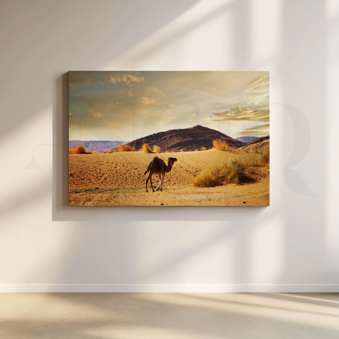 Evening Solitude Canvas Artwork – Asha Art Studio