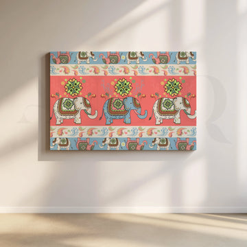 Royal Parade Canvas Wall Artwork – Asha Art Studio