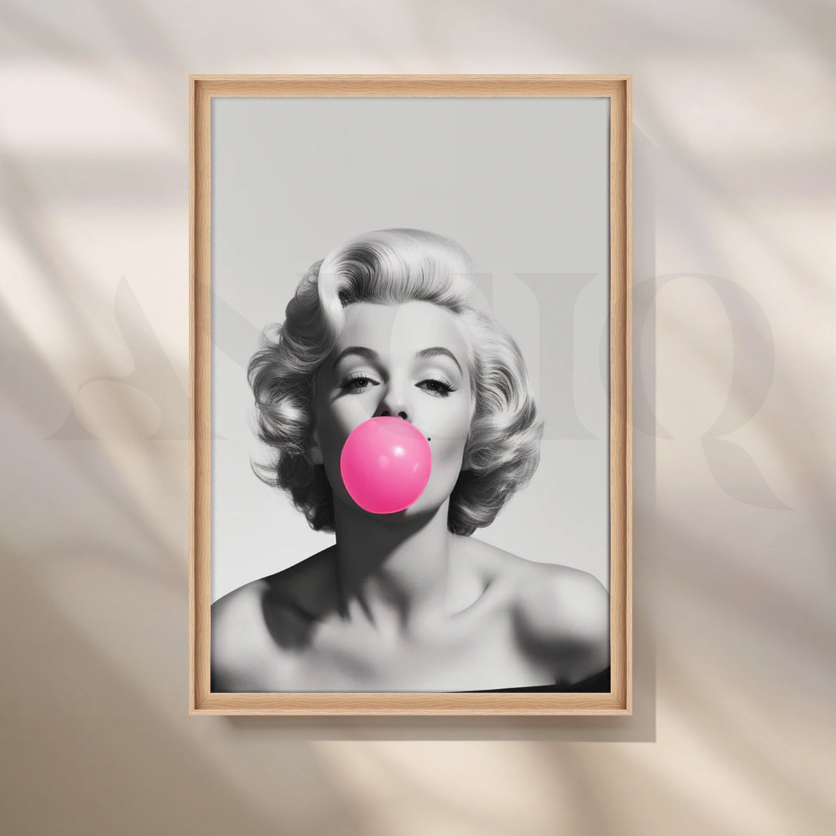 Bubblegum Icon Canvas Painting for Living Room – Asha Art Studio – Image 5