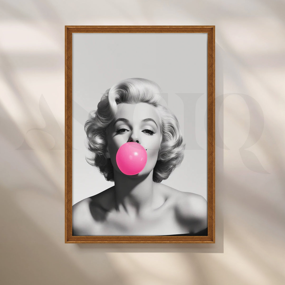 Bubblegum Icon Canvas Painting for Living Room – Asha Art Studio – Image 6