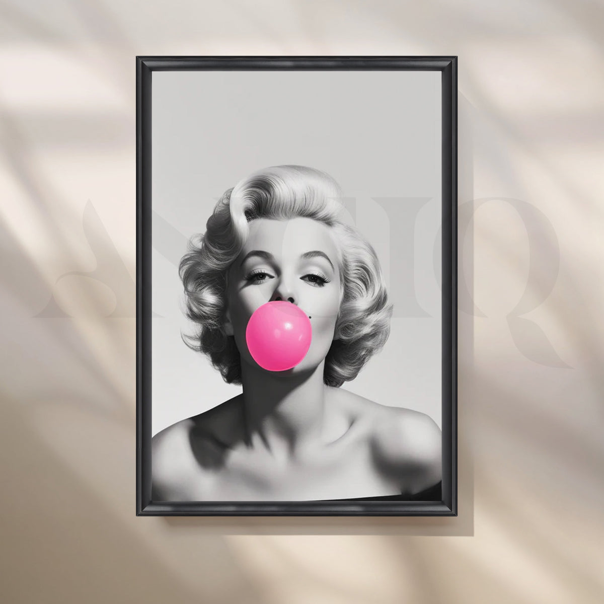 Bubblegum Icon Canvas Painting for Living Room – Asha Art Studio – Image 3