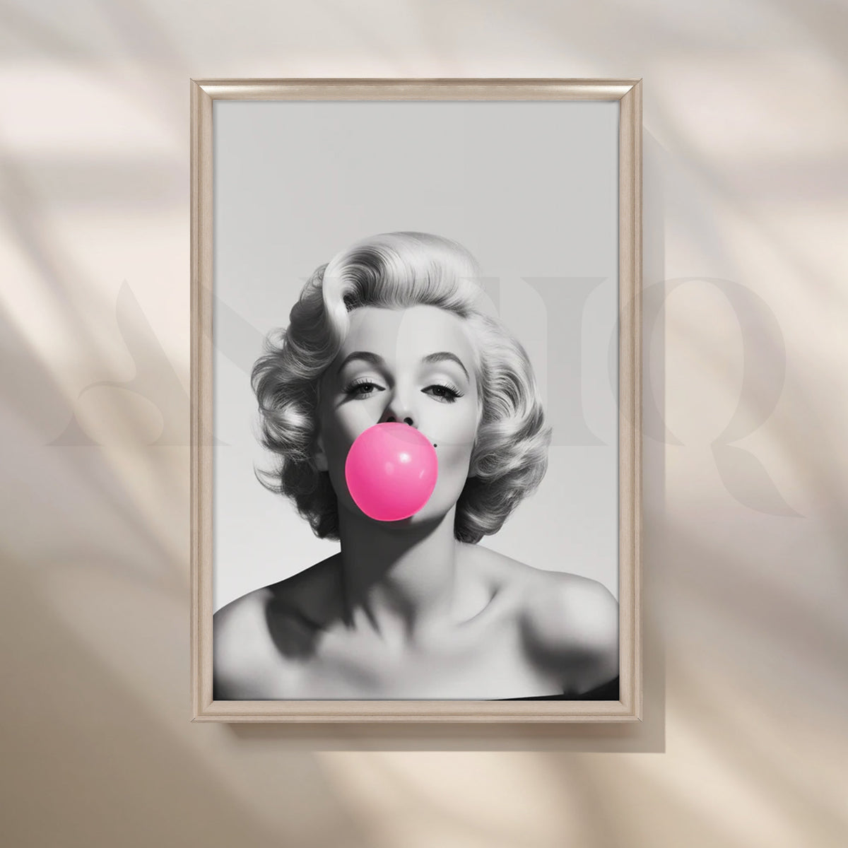Bubblegum Icon Canvas Painting for Living Room – Asha Art Studio – Image 4