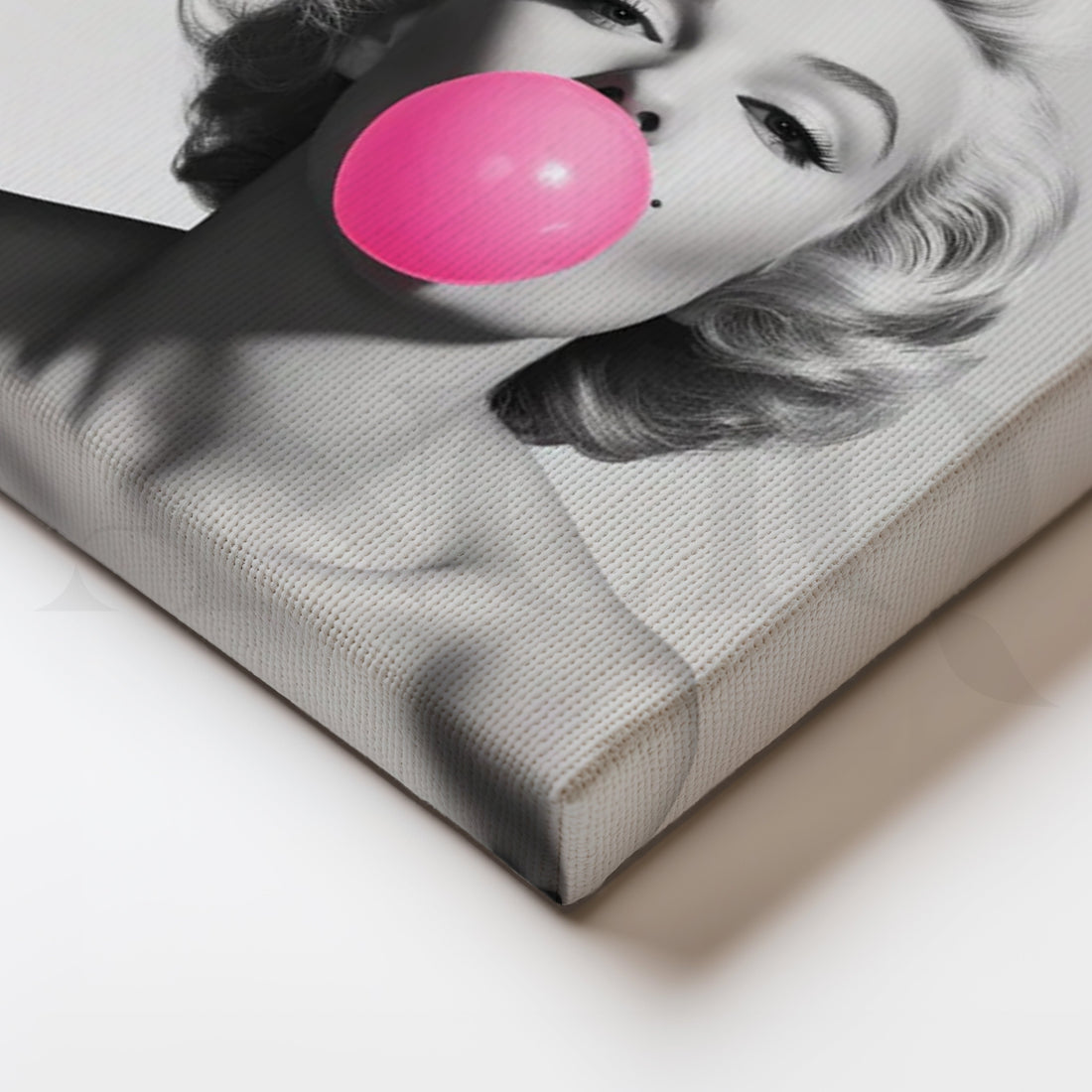 Bubblegum Icon Canvas Painting for Living Room – Asha Art Studio