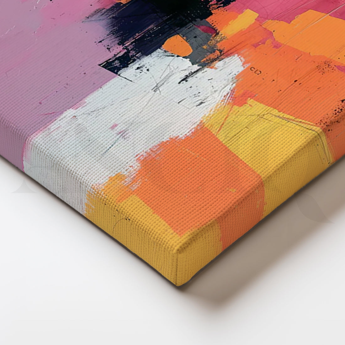 Sunset Fragments Canvas Painting for Modern Living Room – Asha Art Studio