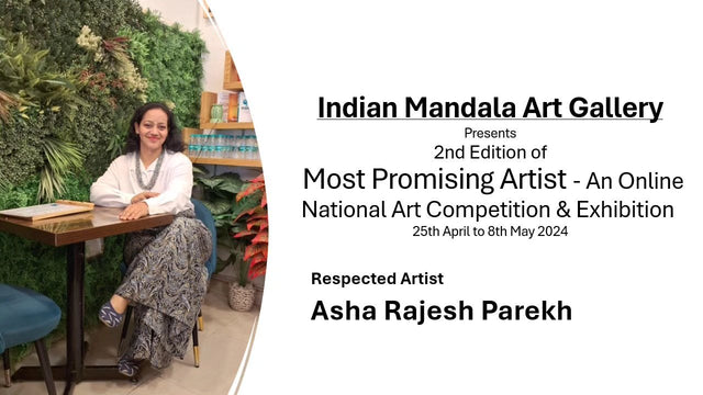 "Most Promising Artist" – Indian Mandala Art Gallery