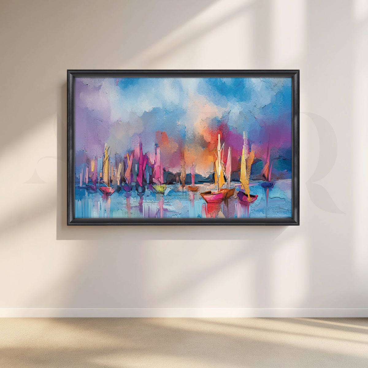 Ocean Adventure Canvas Artwork – Asha Art Studio – Image 3