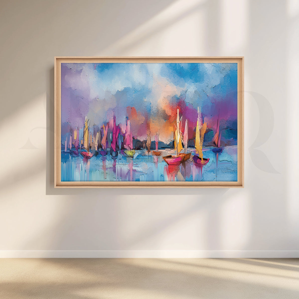 Ocean Adventure Canvas Artwork – Asha Art Studio – Image 5
