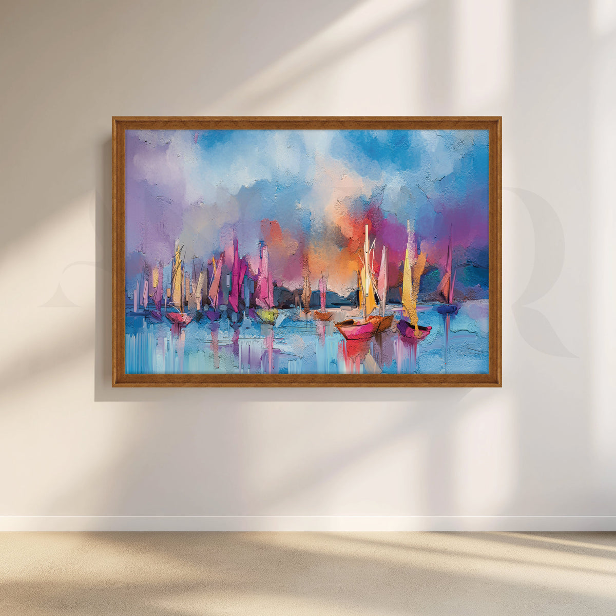 Ocean Adventure Canvas Artwork – Asha Art Studio – Image 6