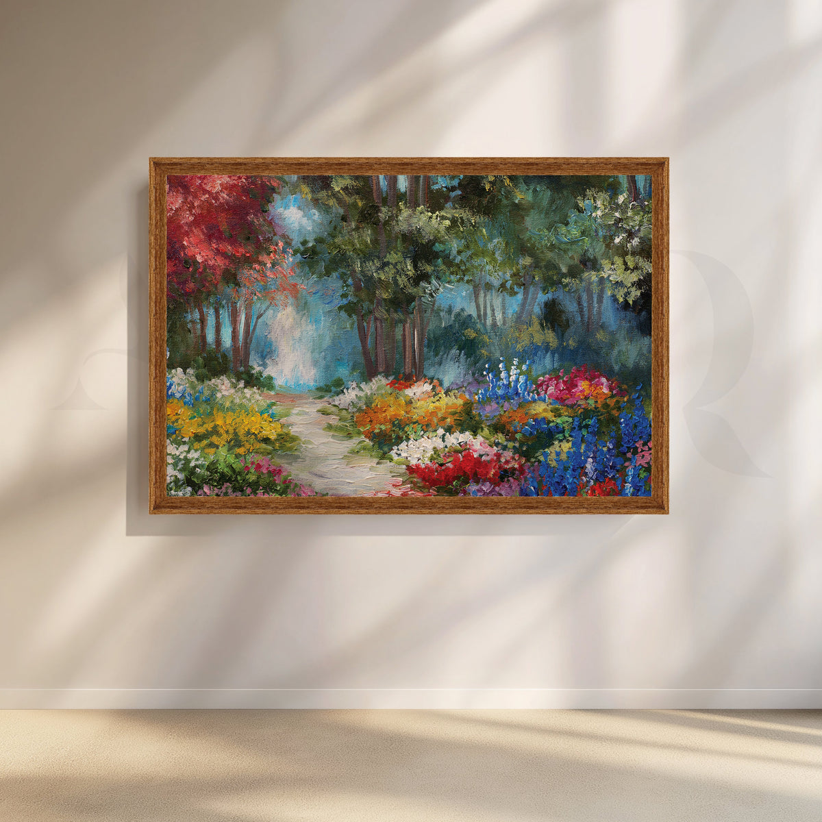 Enchanting Flower Garden Artwork – Asha Art Studio – Image 6