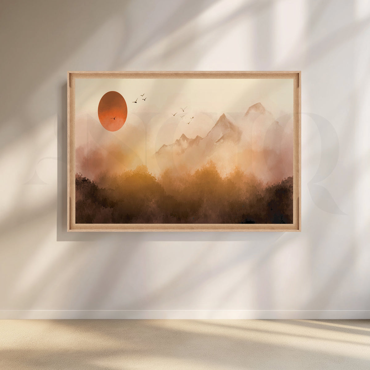 Majestic Mountainscapes Canvas Artwork – Asha Art Studio – Image 5