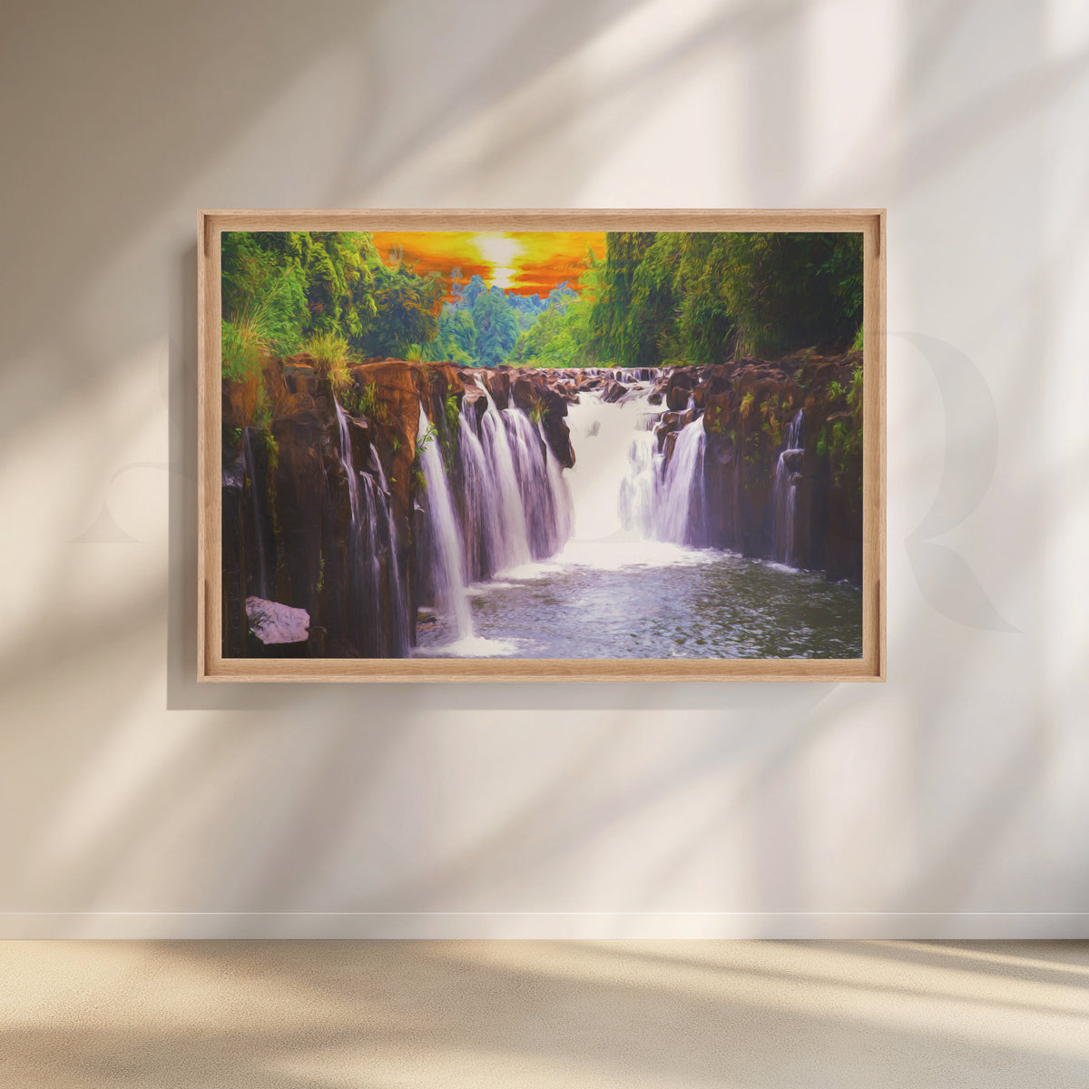 Enchanting Waters Canvas Artwork – Asha Art Studio – Image 6