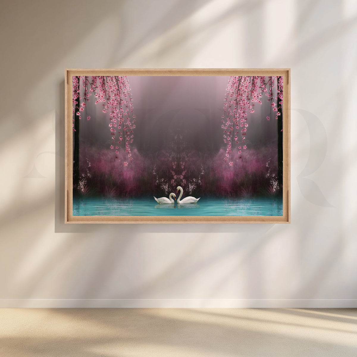 Enchanting Elegance Canvas Artwork – Asha Art Studio – Image 5