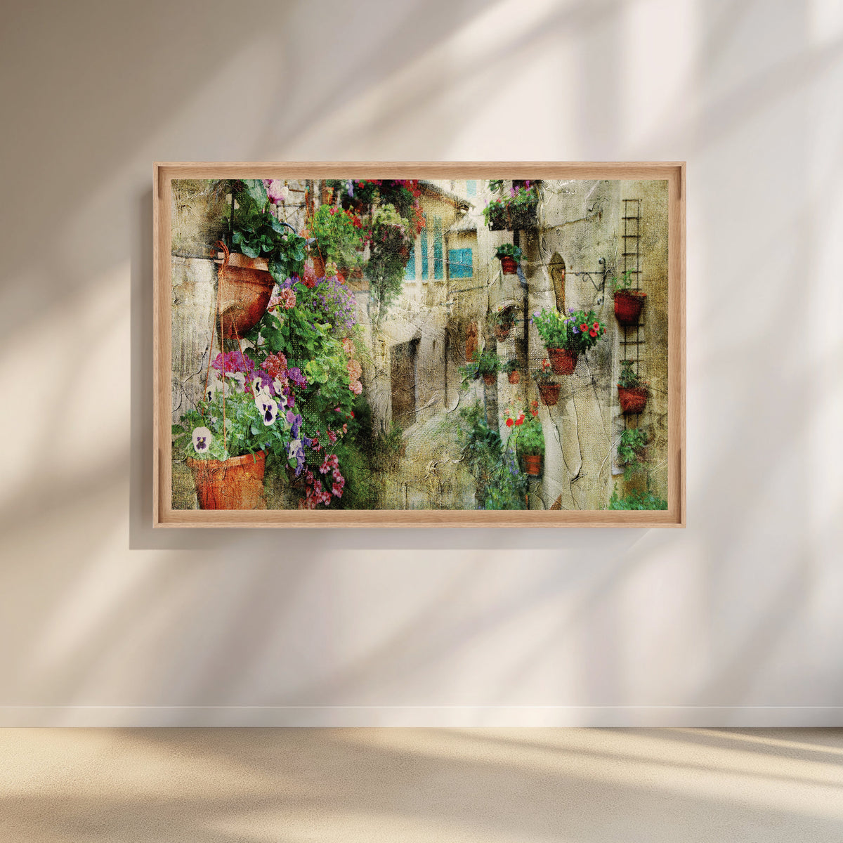 Enigmatic Alleys Canvas Artwork – Asha Art Studio – Image 5