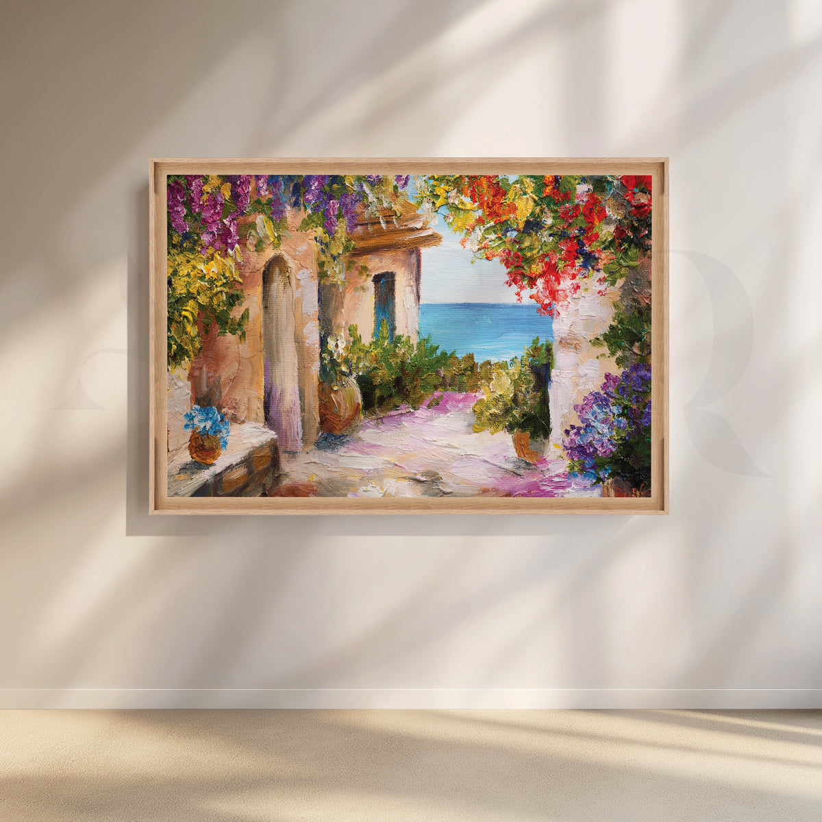 European Countryside Canvas Artwork – Asha Art Studio – Image 6