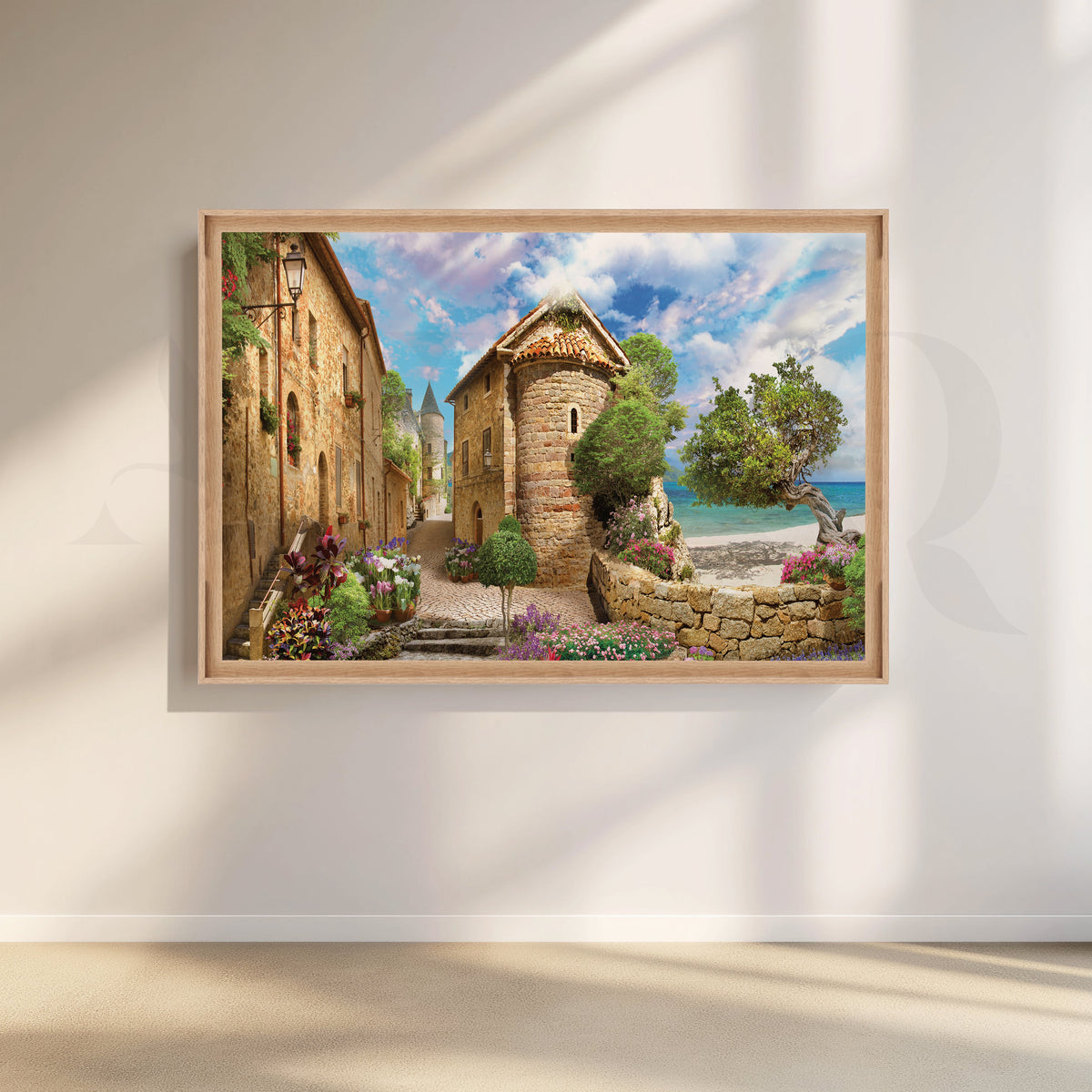 The Heart of European Charm Artwork – Asha Art Studio – Image 5