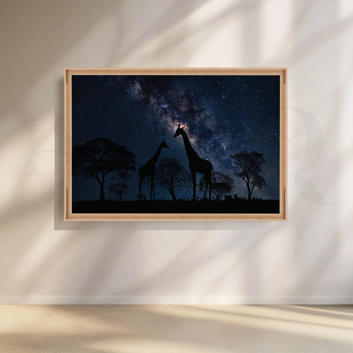 Whispers of the Wild Canvas Artwork – Asha Art Studio – Image 5