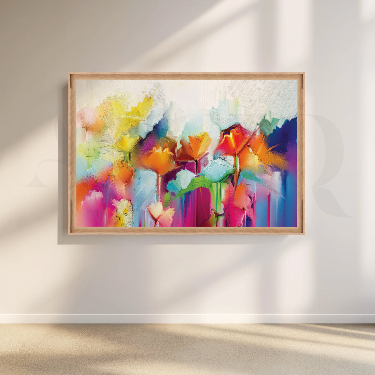 Tulip Wonderland Canvas Artwork – Asha Art Studio – Image 6