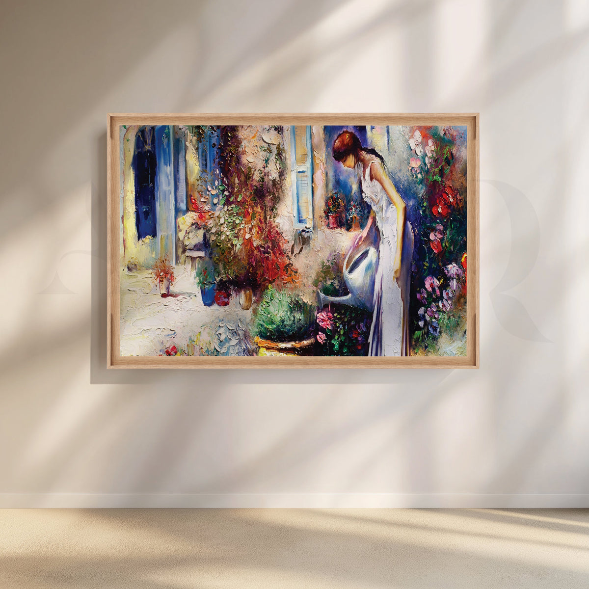 Nurturing Life Canvas Artwork – Asha Art Studio – Image 5