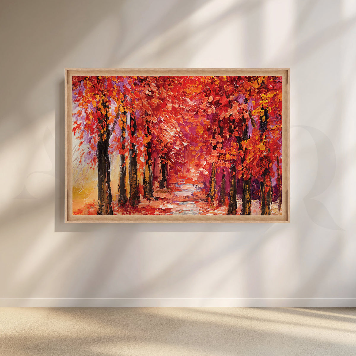 Nature's Embrace Canvas Artwork – Asha Art Studio – Image 5