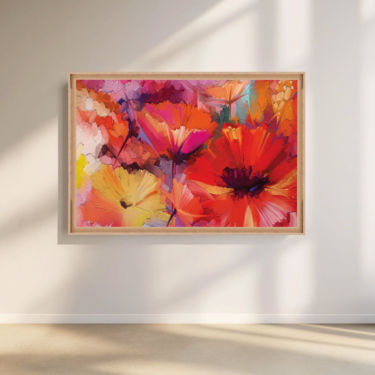Graceful Orchids Canvas Artwork – Asha Art Studio – Image 5