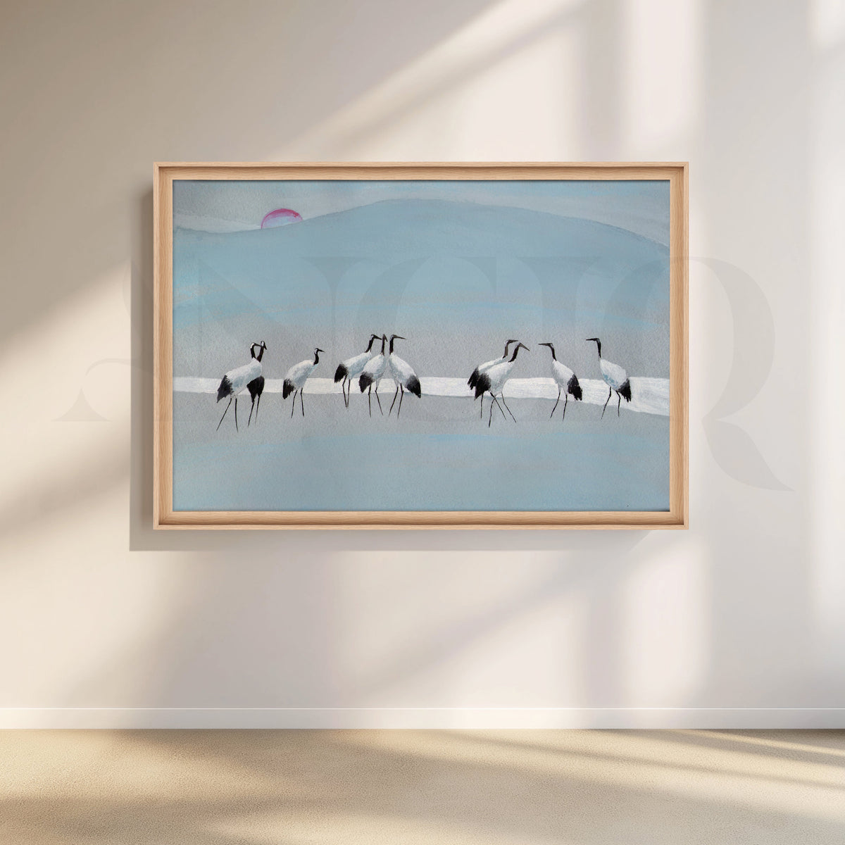 Lake of Serenity Canvas Artwork – Asha Art Studio – Image 5