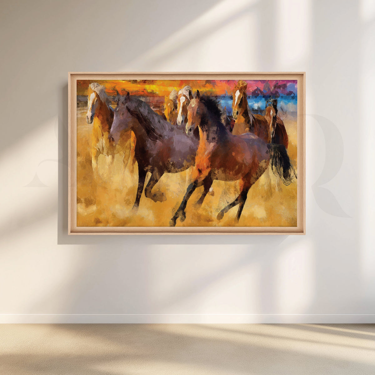 Chasing the Horizon Canvas Artwork – Asha Art Studio – Image 5
