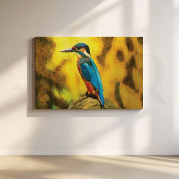 Regal Pose Canvas Artwork – Asha Art Studio