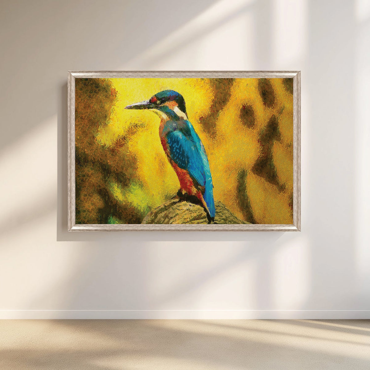 Regal Pose Canvas Artwork – Asha Art Studio – Image 4