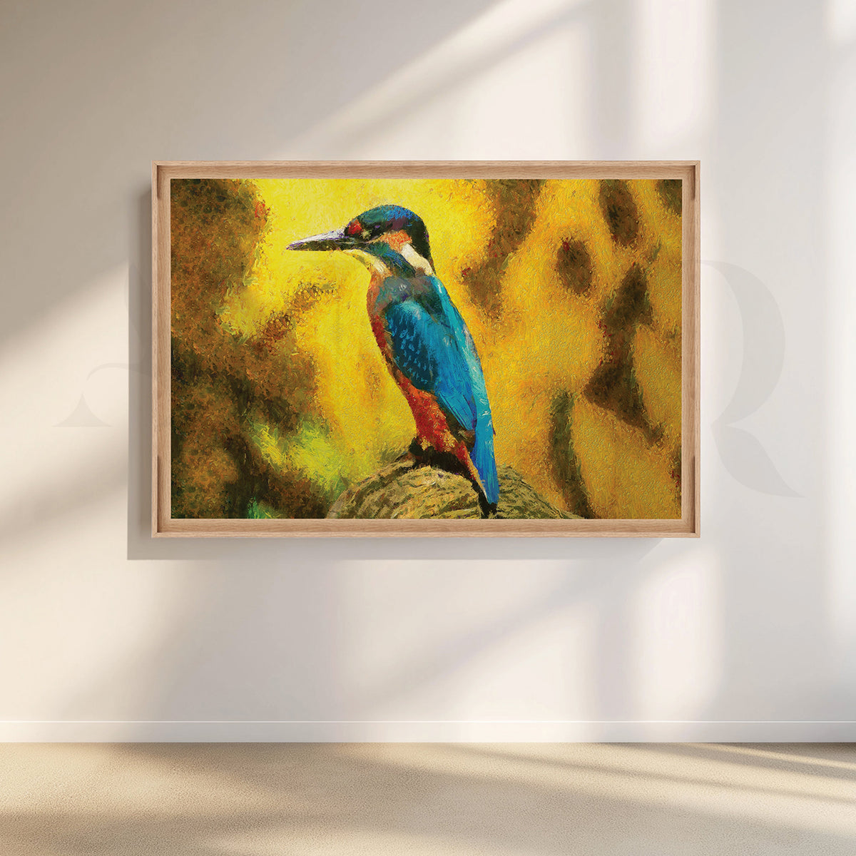 Regal Pose Canvas Artwork – Asha Art Studio – Image 5