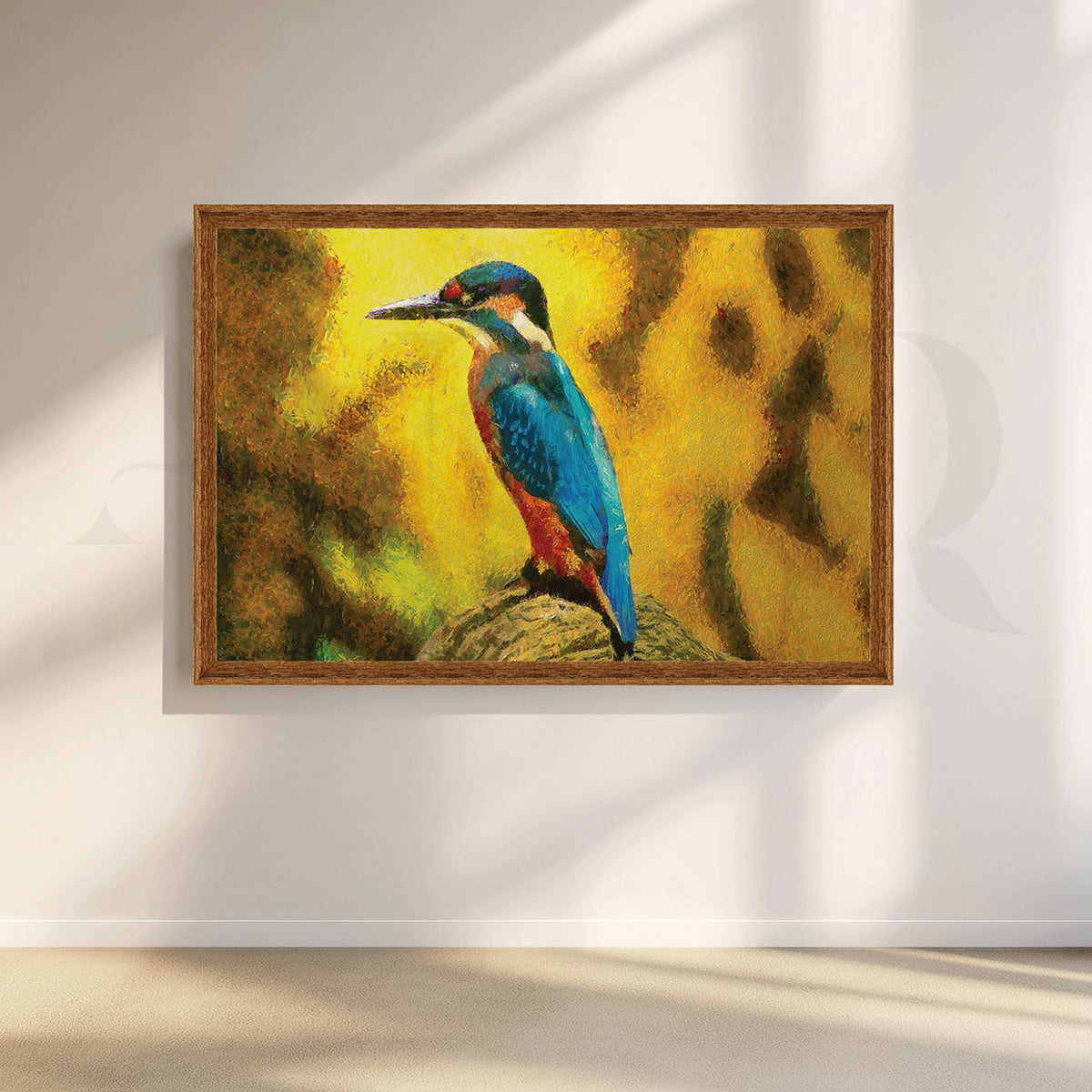 Regal Pose Canvas Artwork – Asha Art Studio – Image 6