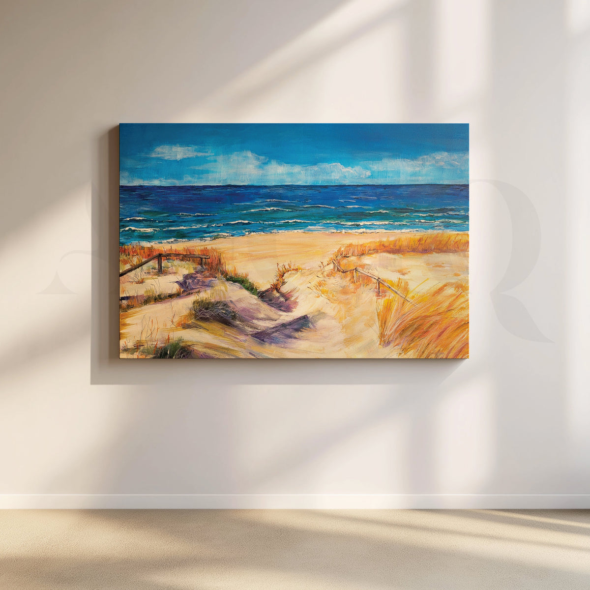 Secluded Paradise Canvas Artwork – Asha Art Studio