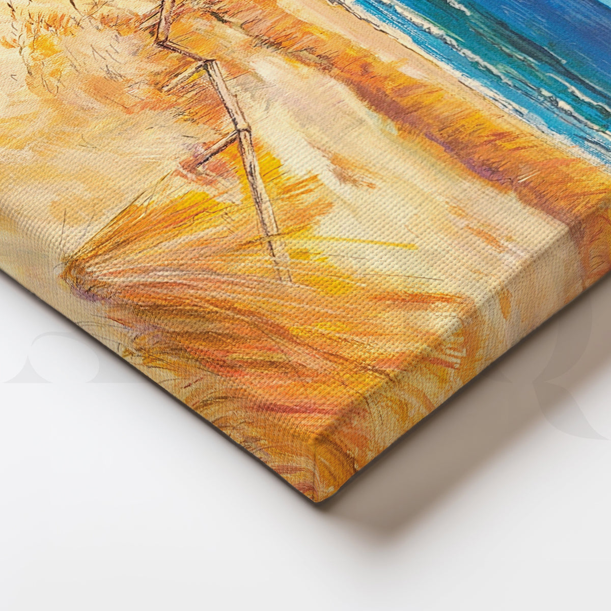 Secluded Paradise Canvas Artwork – Asha Art Studio – Image 2