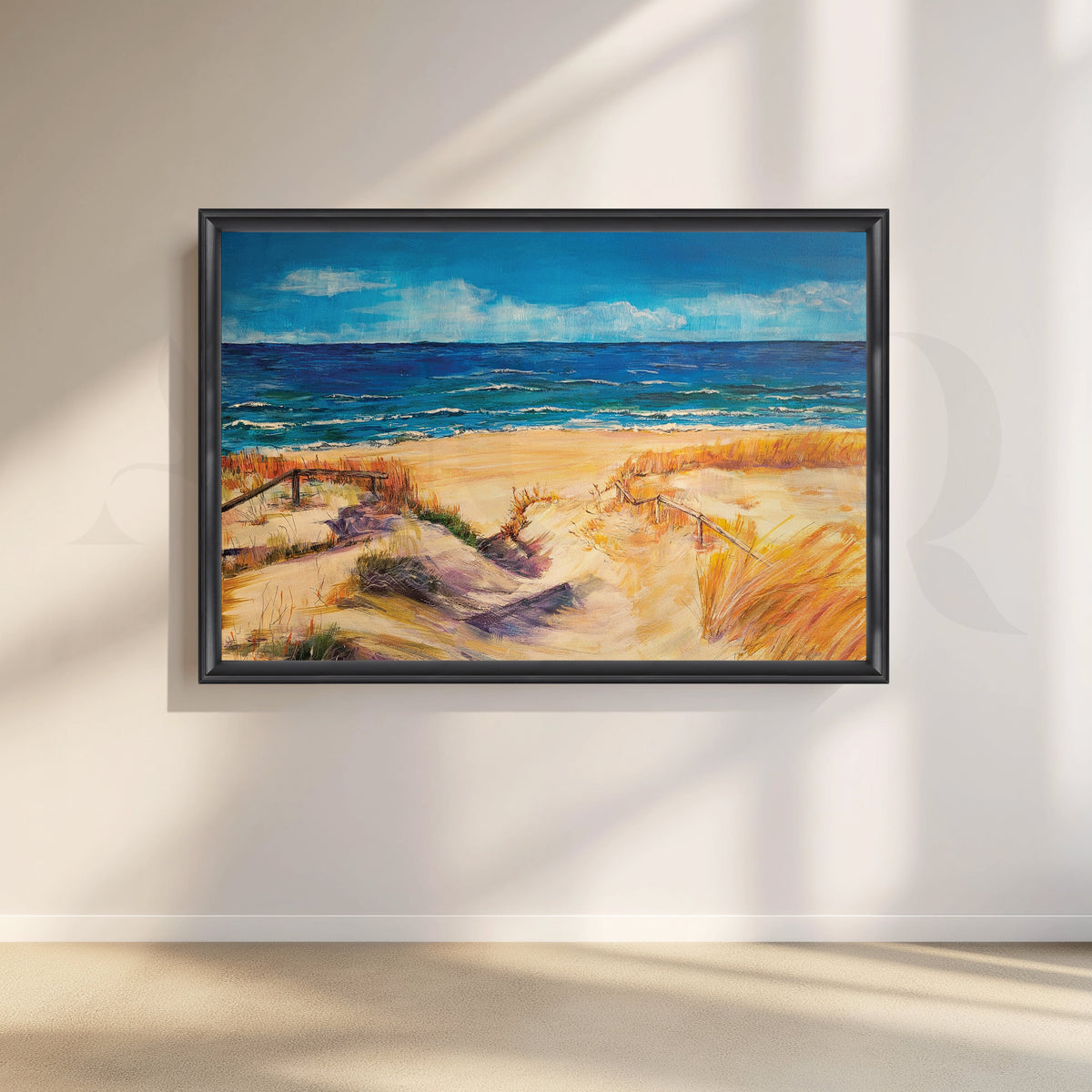 Secluded Paradise Canvas Artwork – Asha Art Studio – Image 3