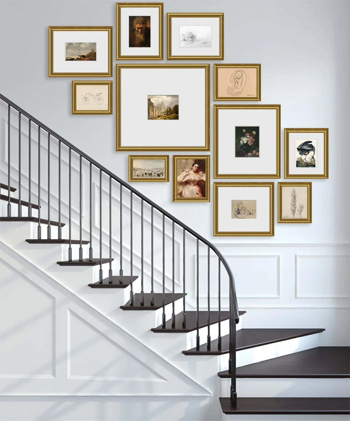 Gallery Walls Made Easy – Asha Art Studio