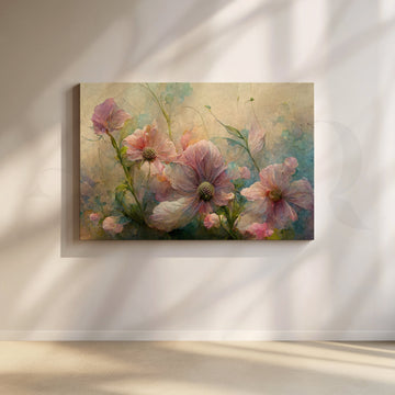 Delicate Floral Artwork – Asha Art Studio