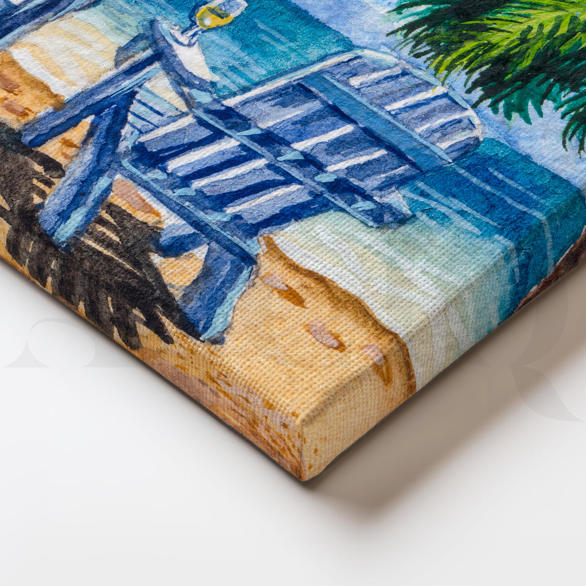 Tide Watching Canvas Artwork – Asha Art Studio – Image 2