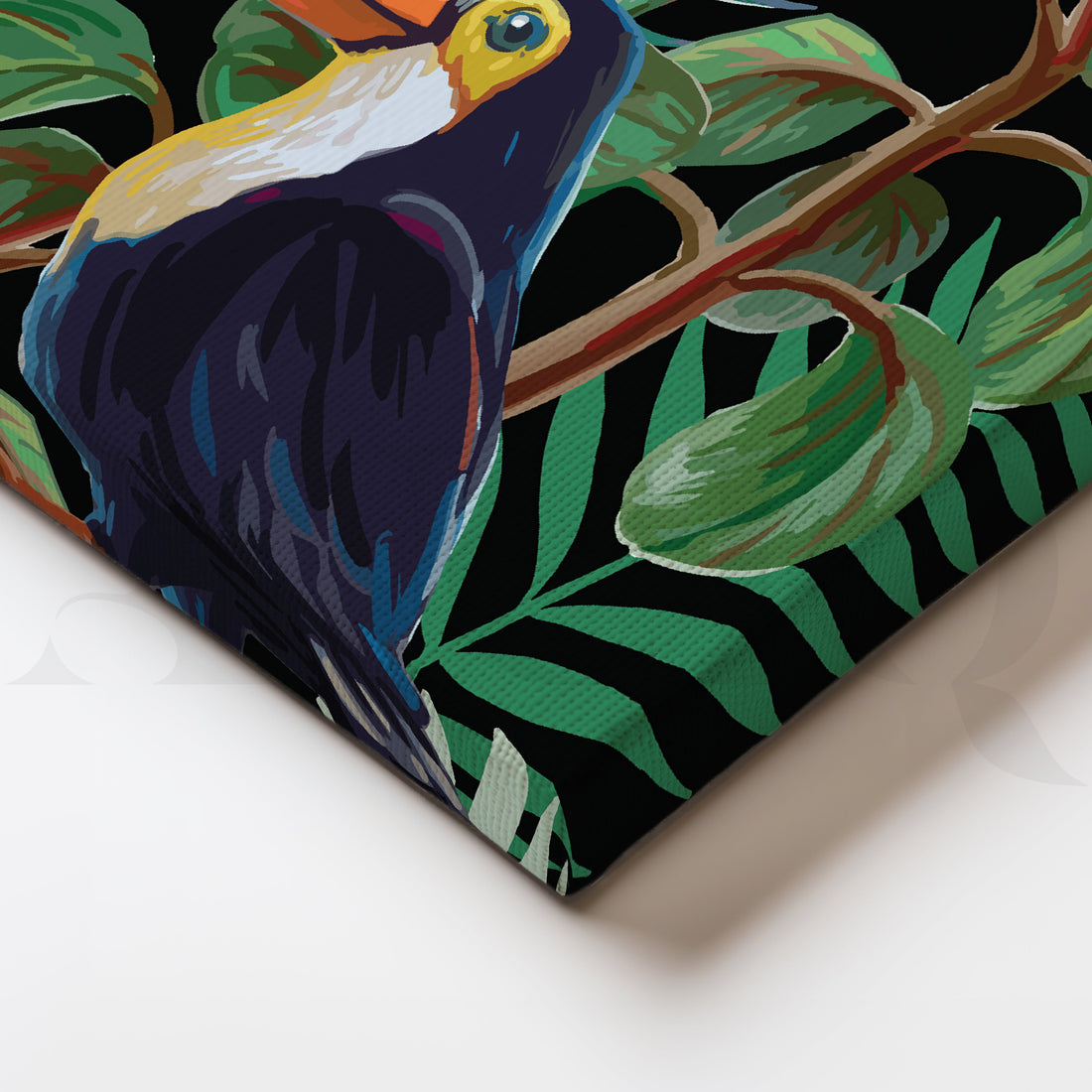 Tropical Harmony Canvas Artwork – Asha Art Studio