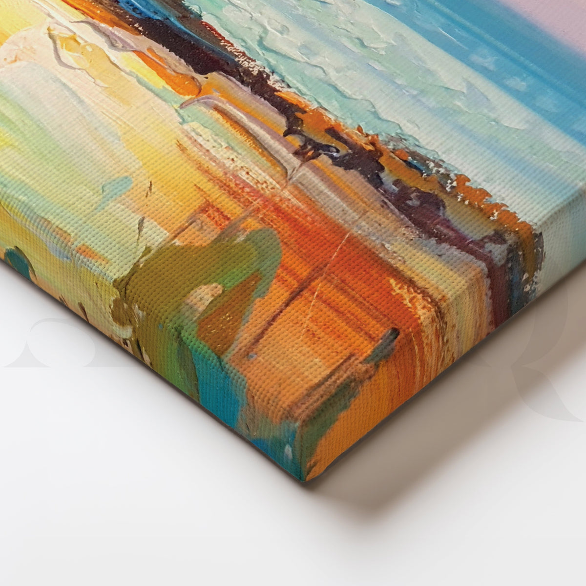 Tropical Paradise Canvas Artwork – Asha Art Studio – Image 2