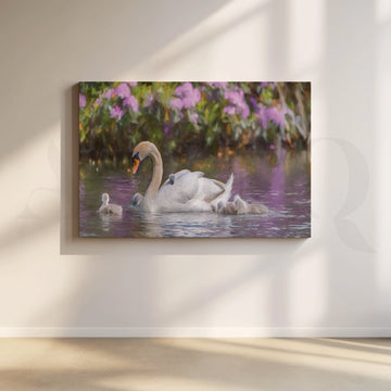 Watercolor Whimsy Canvas Artwork – Asha Art Studio