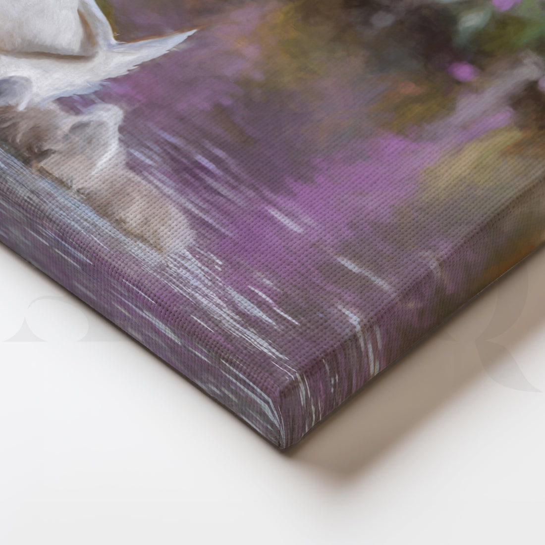 Watercolor Whimsy Canvas Artwork – Asha Art Studio