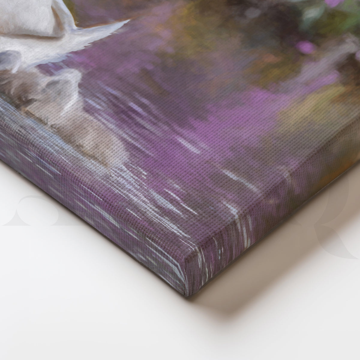 Watercolor Whimsy Canvas Artwork – Asha Art Studio – Image 2